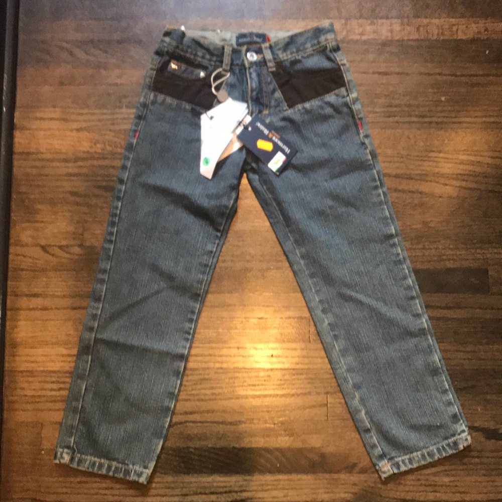Kids harmony and Blaine jeans with suede patches - Picture 1 of 5
